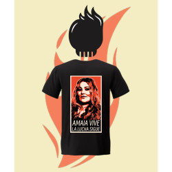 Amaia Vive T-Shirt | Camiseta Punk Rock Exclusiva - Afónica Naranjo